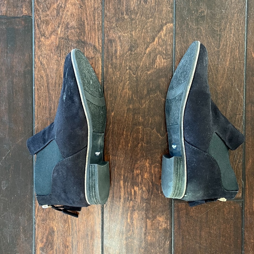 Cute Black Ankle Boots - Picture 2 of 6
